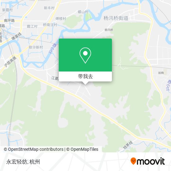 永宏轻纺地图