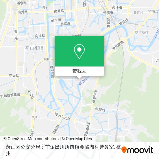 萧山区公安分局所前派出所所前镇金临湖村警务室地图