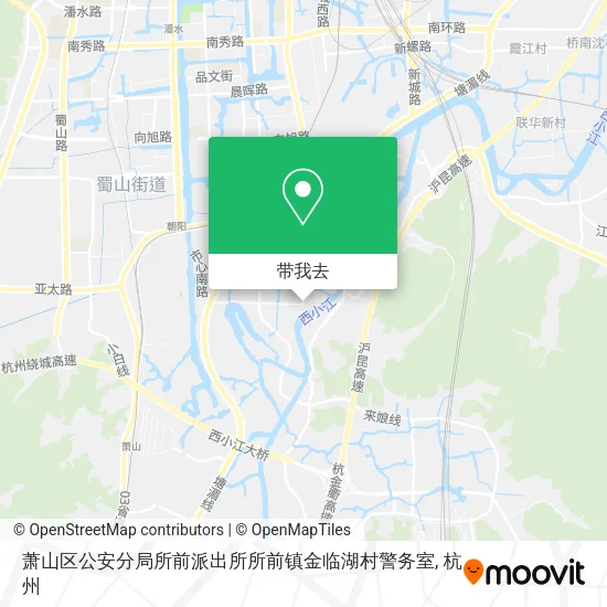 萧山区公安分局所前派出所所前镇金临湖村警务室地图