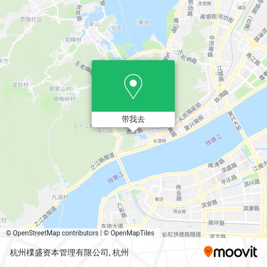 杭州檏盛资本管理有限公司地图