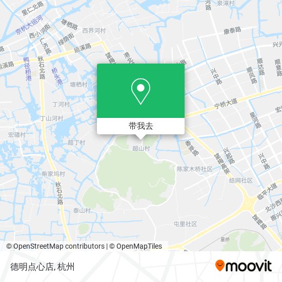 德明点心店地图