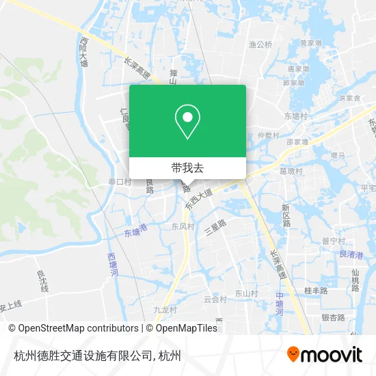 杭州德胜交通设施有限公司地图