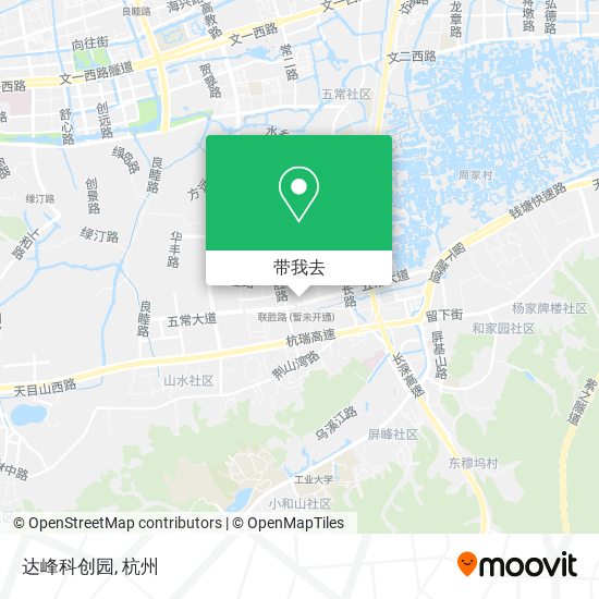 达峰科创园地图