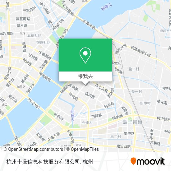 杭州十鼎信息科技服务有限公司地图