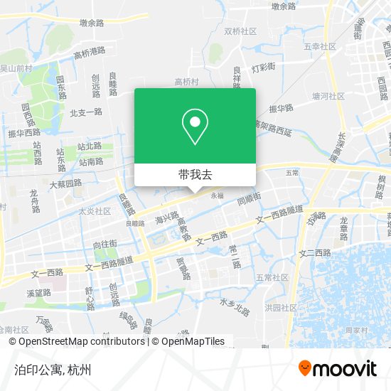 泊印公寓地图