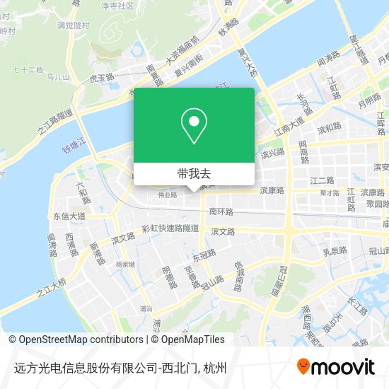 远方光电信息股份有限公司-西北门地图