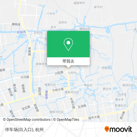 停车场(出入口)地图