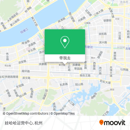 娃哈哈运营中心地图