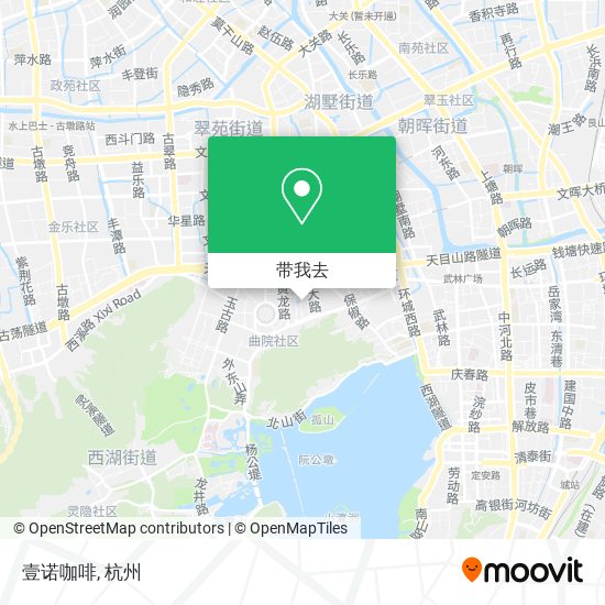 壹诺咖啡地图