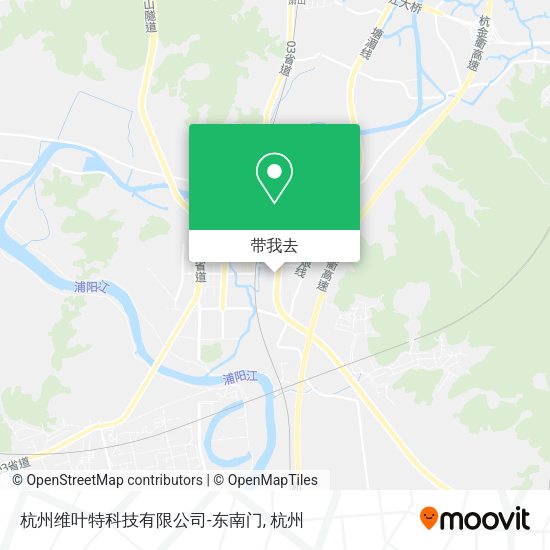 杭州维叶特科技有限公司-东南门地图