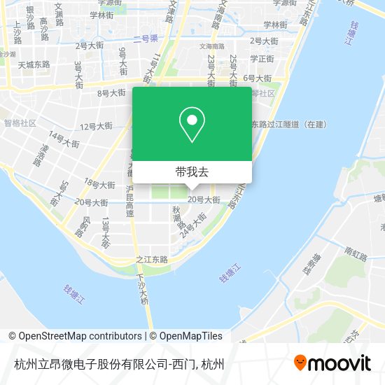 杭州立昂微电子股份有限公司-西门地图