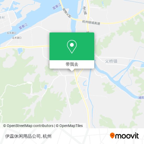 伊蕊休闲用品公司地图