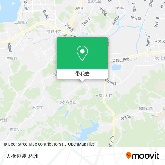 大橡包装地图