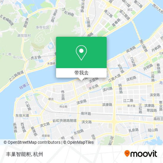 丰巢智能柜地图