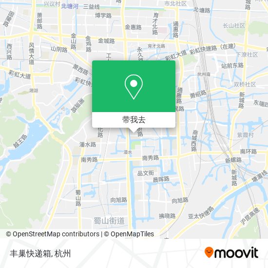 丰巢快递箱地图