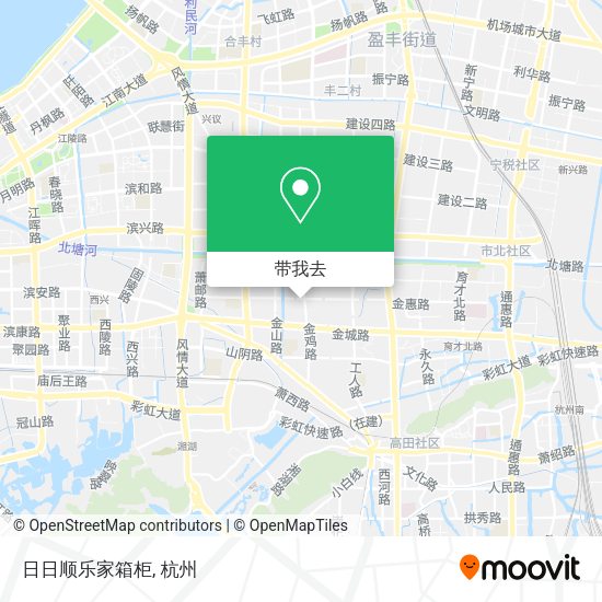 日日顺乐家箱柜地图