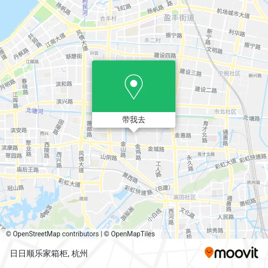 日日顺乐家箱柜地图