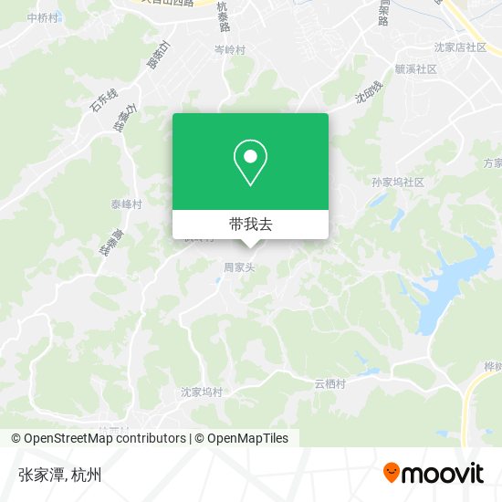 张家潭地图