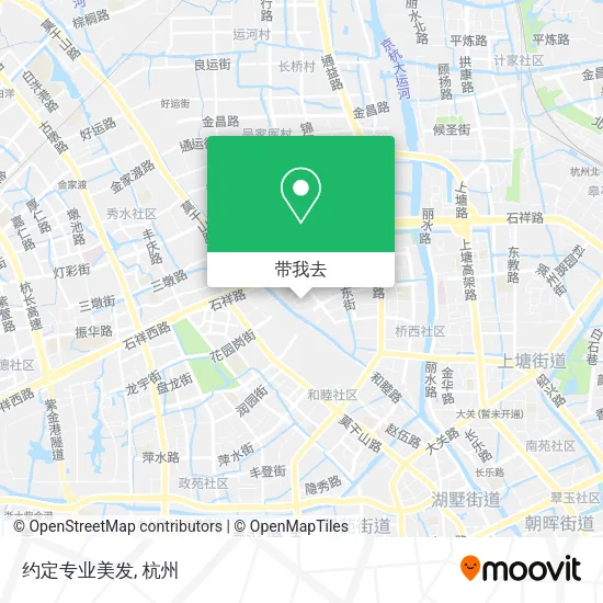 约定专业美发地图