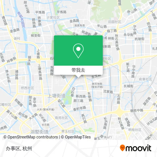 办事区地图