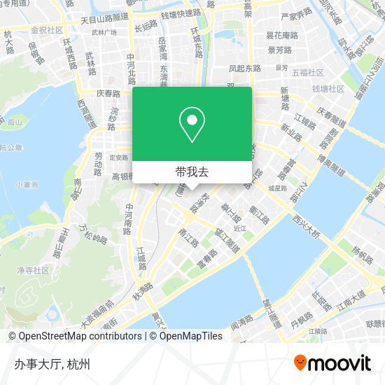 办事大厅地图