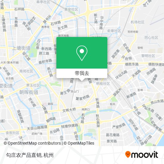 勾庄农产品直销地图