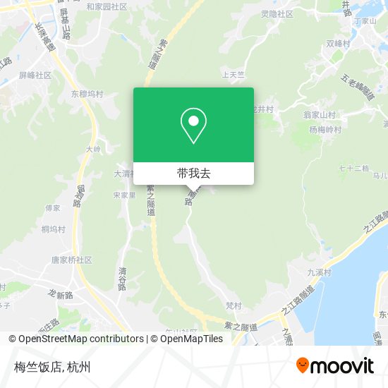 梅竺饭店地图
