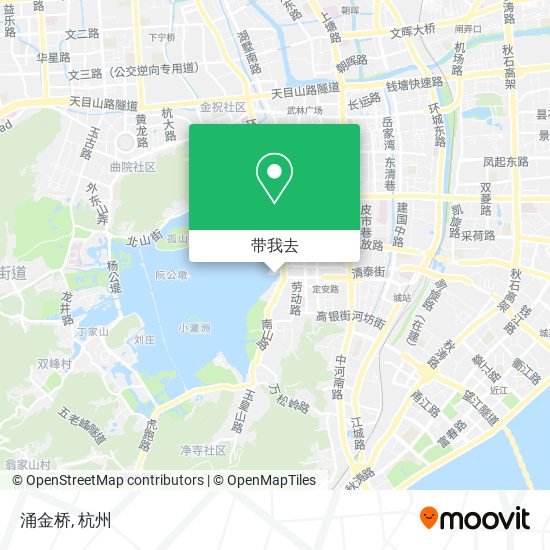 涌金桥地图