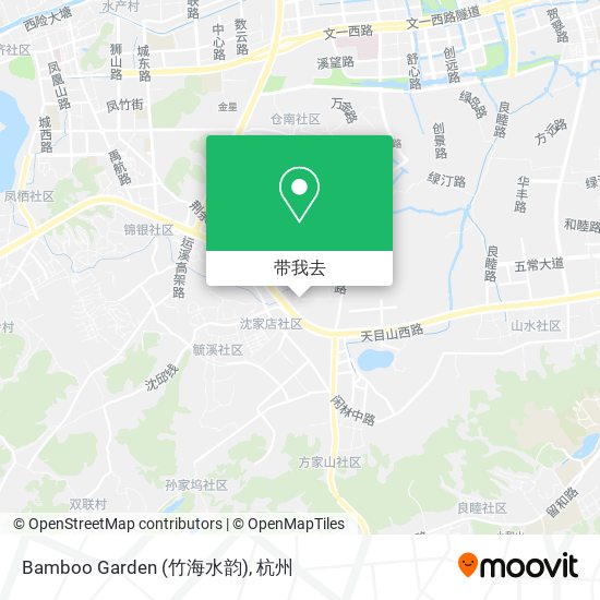 Bamboo Garden (竹海水韵)地图