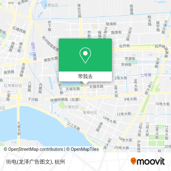 街电(龙泽广告图文)地图