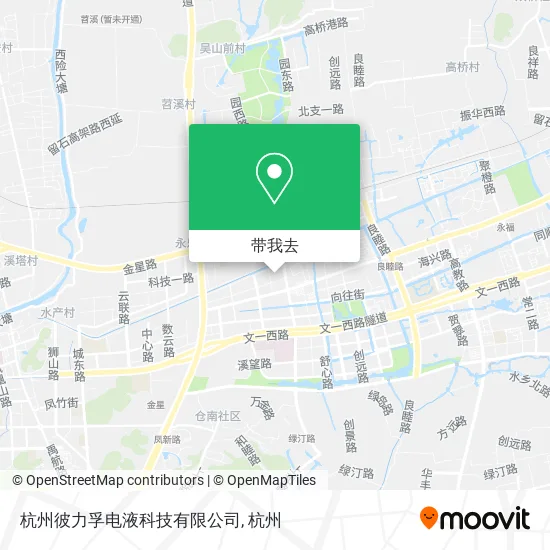 杭州彼力孚电液科技有限公司地图