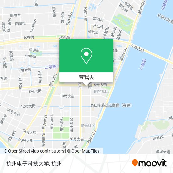 杭州电子科技大学地图