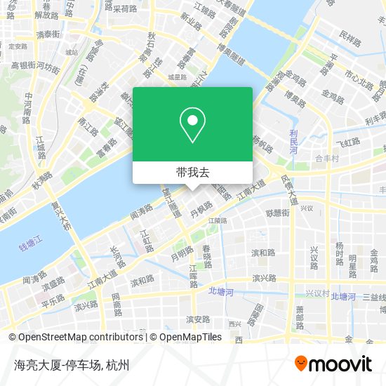 海亮大厦-停车场地图