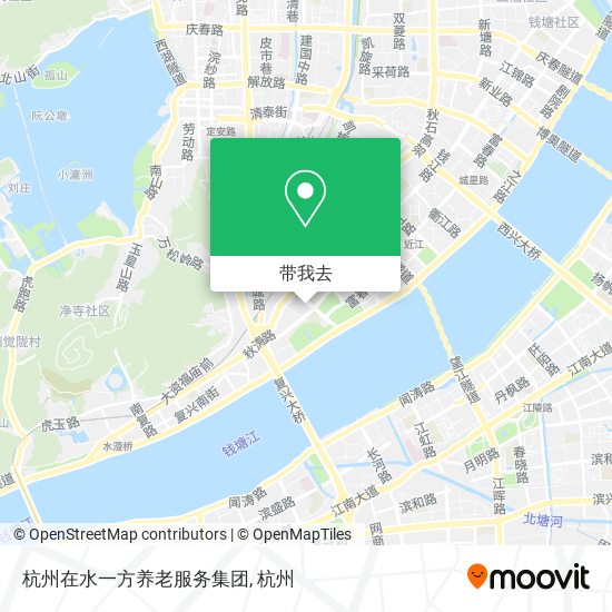 杭州在水一方养老服务集团地图