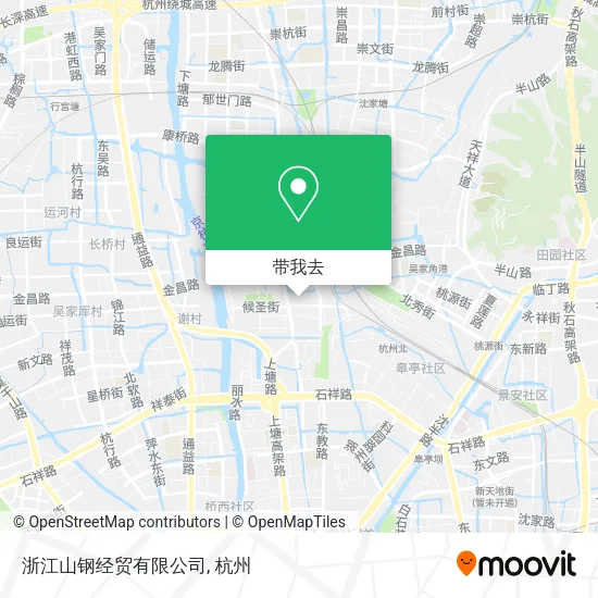 浙江山钢经贸有限公司地图