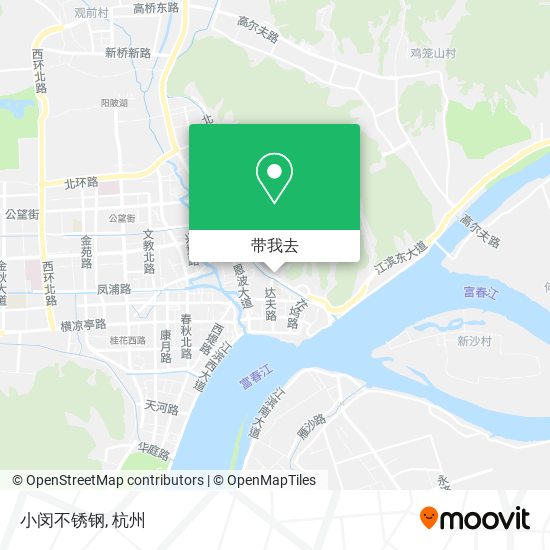 小闵不锈钢地图