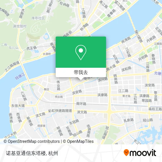 诺基亚通信东塔楼地图