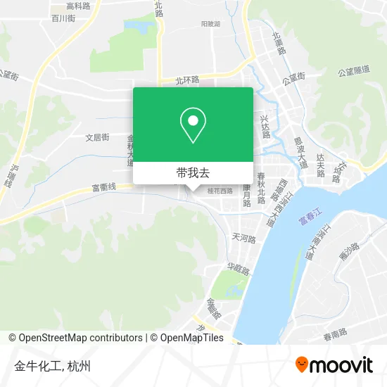 金牛化工地图