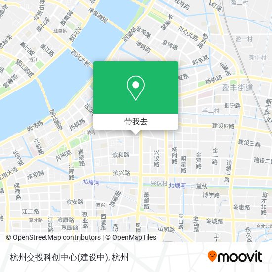 杭州交投科创中心(建设中)地图