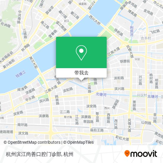 杭州滨江尚善口腔门诊部地图