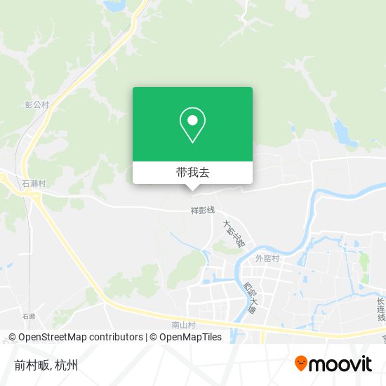 前村畈地图