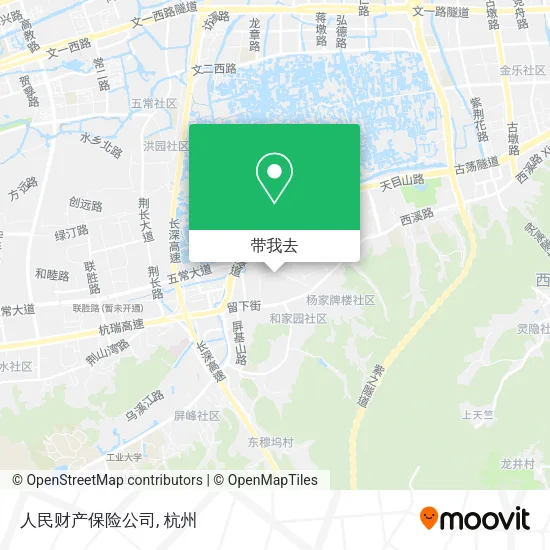 人民财产保险公司地图