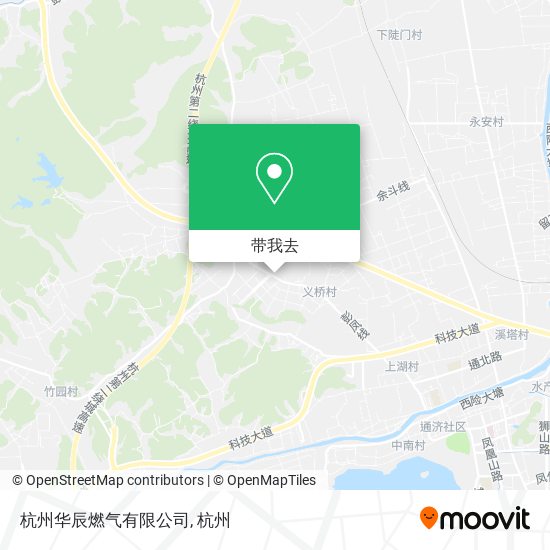 杭州华辰燃气有限公司地图