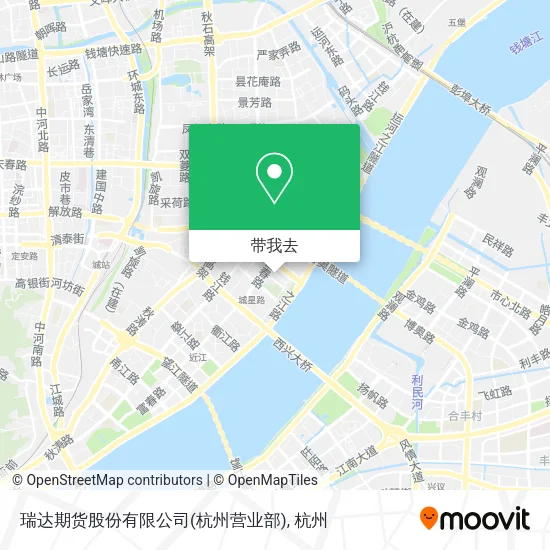 瑞达期货股份有限公司(杭州营业部)地图
