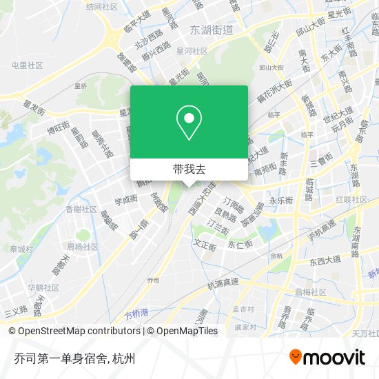 乔司第一单身宿舍地图