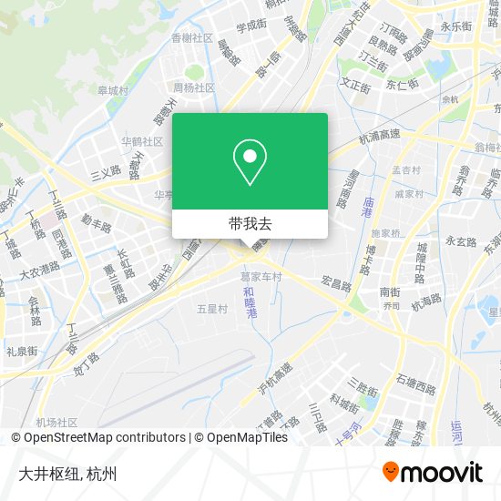 大井枢纽地图