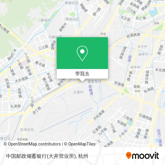 中国邮政储蓄银行(大井营业所)地图