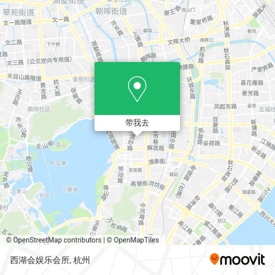西湖会娱乐会所地图