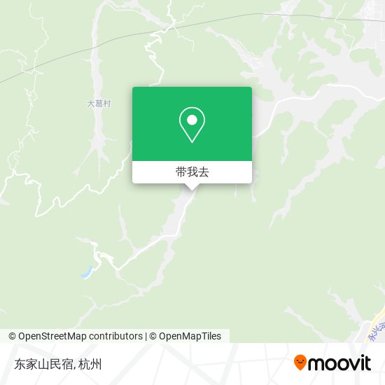 东家山民宿地图