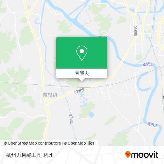 杭州力易能工具地图